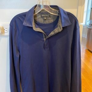 Banana Republic Henley Shirt with Collar